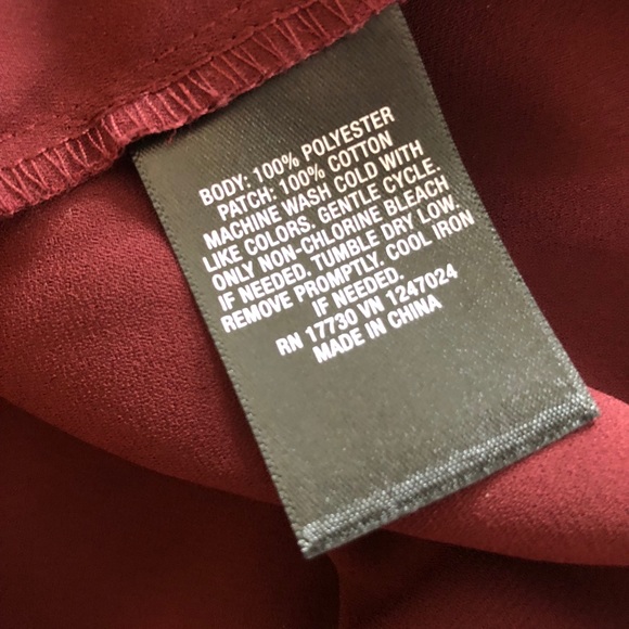 Mossimo Maroon Top Size M - Picture 8 of 8